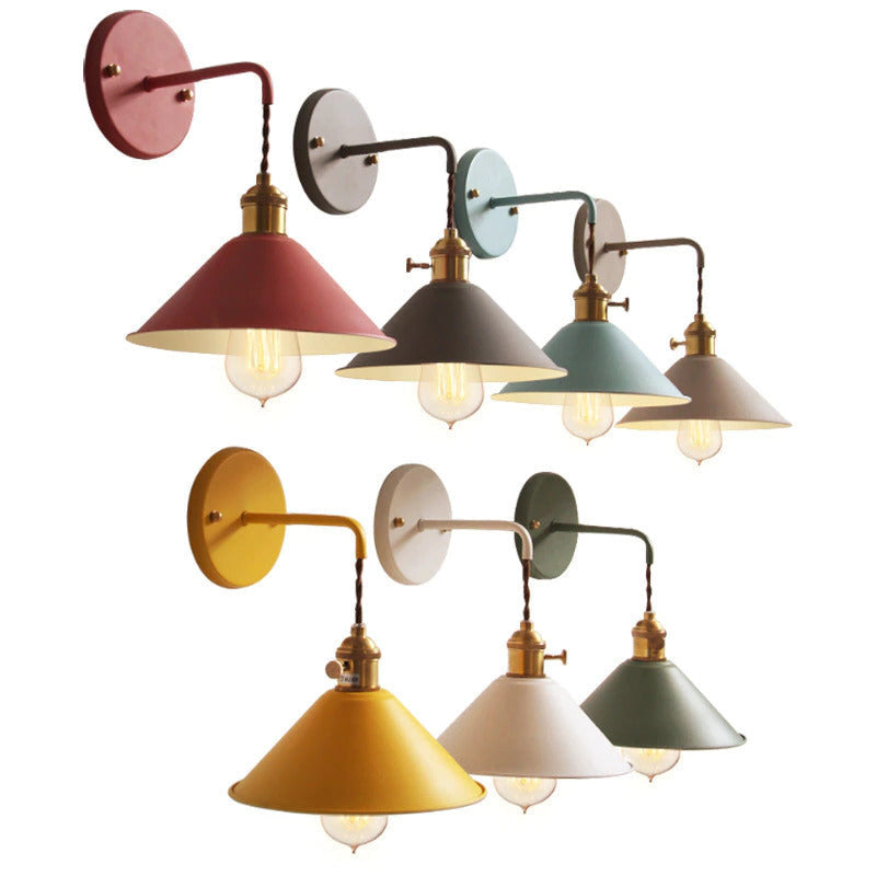 Colorful Retro Wall Lamps