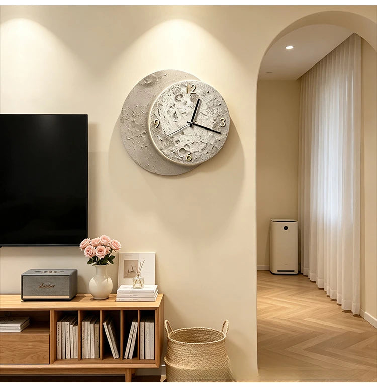 Moon Phase Wall Clock detail view 2 — Casa Norex