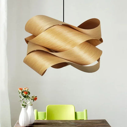 Kaya Wood Pendant Light