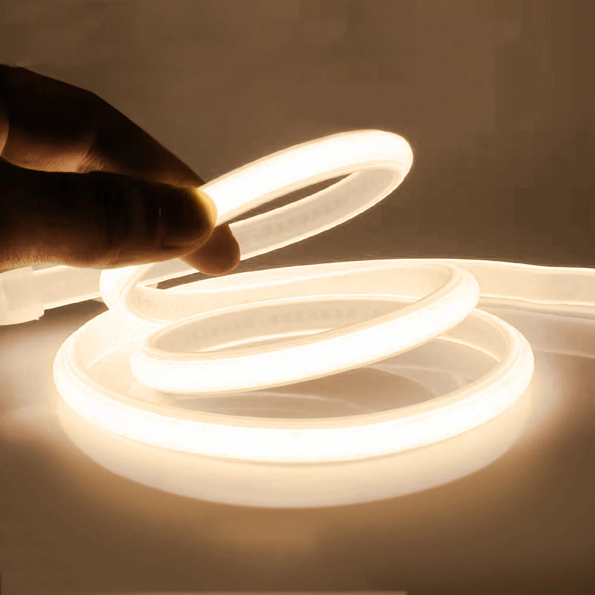 COB LED strip light for stairs and hallways, 288 LEDs per metre — Casa Norex