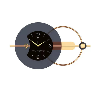 Double-Layer Nordic Wall Clock