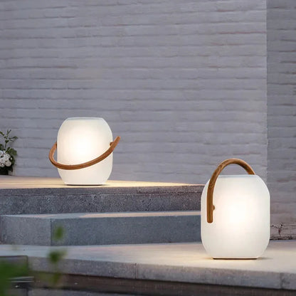 Solar lantern waterproof IP65 housing detail, outdoor use — Casa Norex