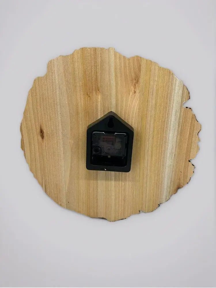 Wood Grain Round Wall Clock detail view 7 — Casa Norex