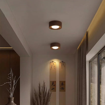 Ceiling spotlight knob dial for color temperature control