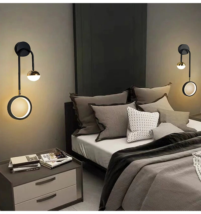 Close-up of B-style ball shade on wall sconce | Casa Norex