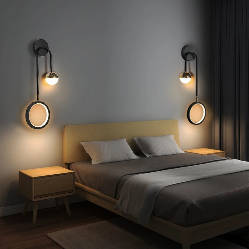 Close-up of A-style ball shade on wall sconce | Casa Norex