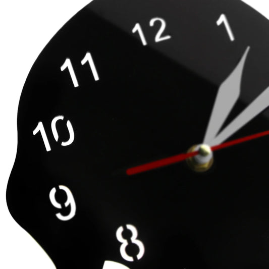 Cat & Mouse Pendulum Wall Clock close-up of the swinging mouse pendulum | Casa Norex
