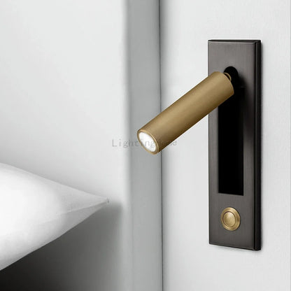 Recessed wall light round plate variant — Casa Norex
