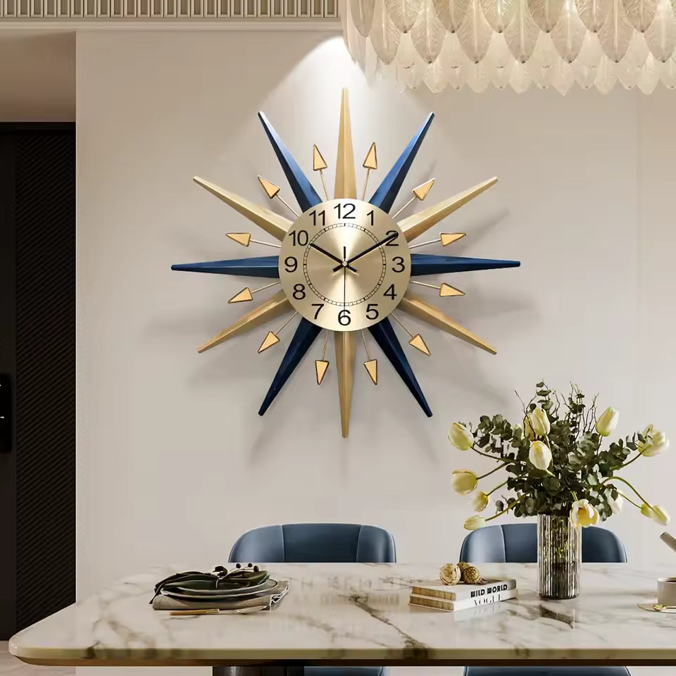 Northern Star Metal Wall Clock