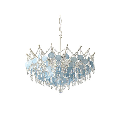 Sasha Capiz Bead Chandelier