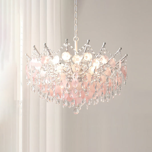 Sasha Capiz Bead Chandelier
