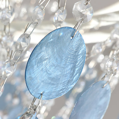 Sasha Capiz Bead Chandelier