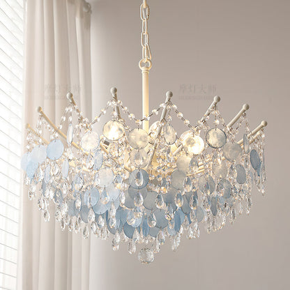 Sasha Capiz Bead Chandelier