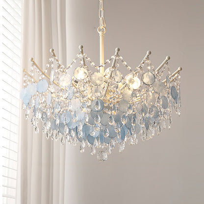 Sasha Capiz Bead Chandelier