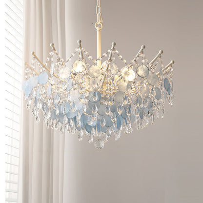 Sasha Capiz Bead Chandelier