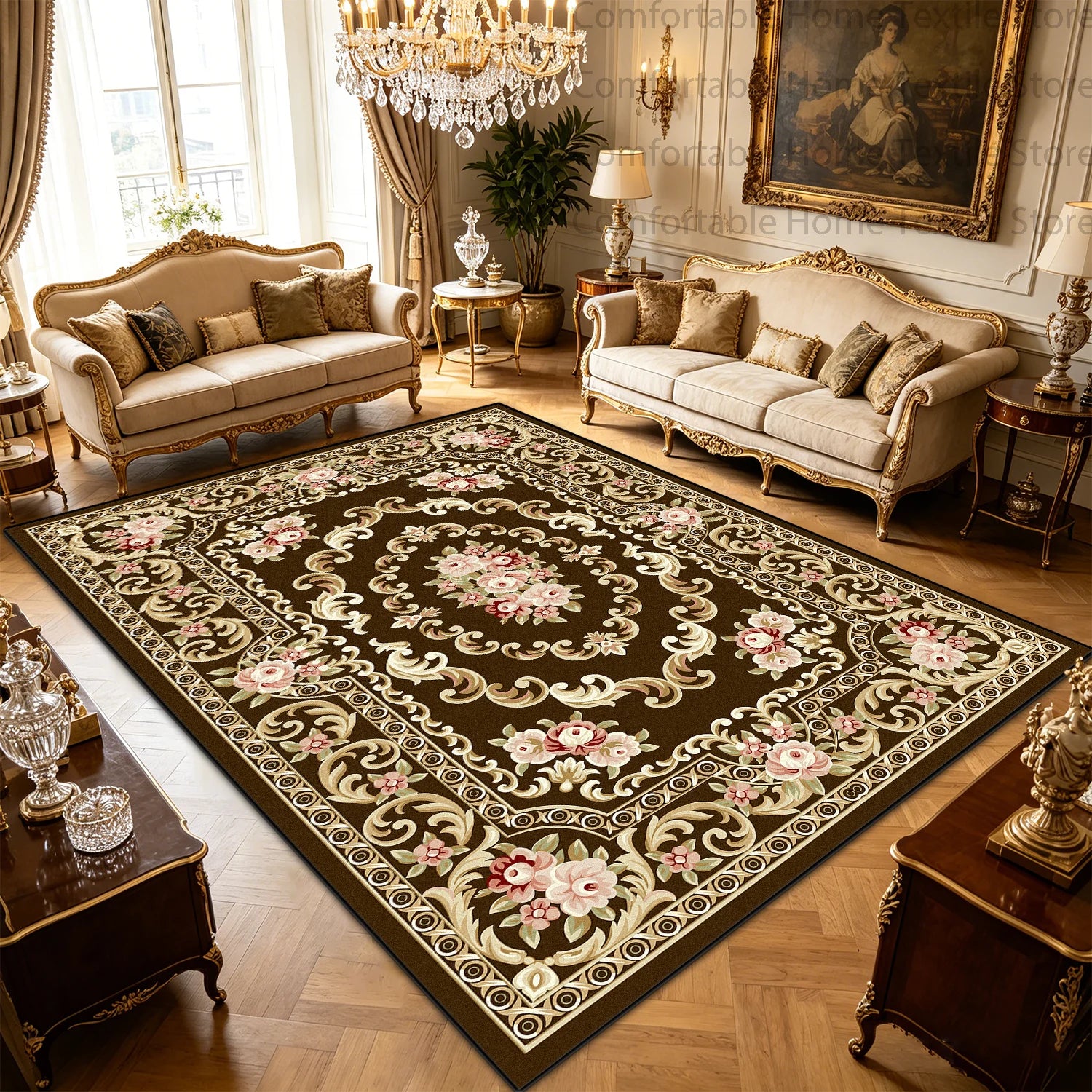 Short-velvet Persian rug — colorway 2 | Casa Norex