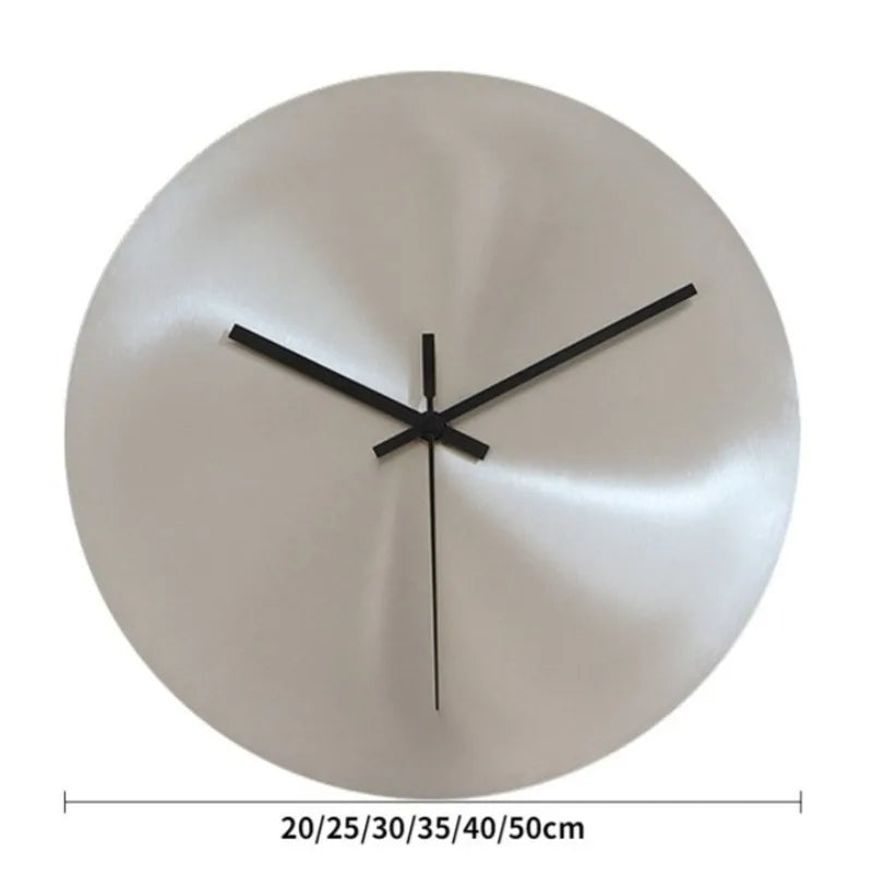 Ultra-Thin Metal Wall Clock packaging detail — Casa Norex