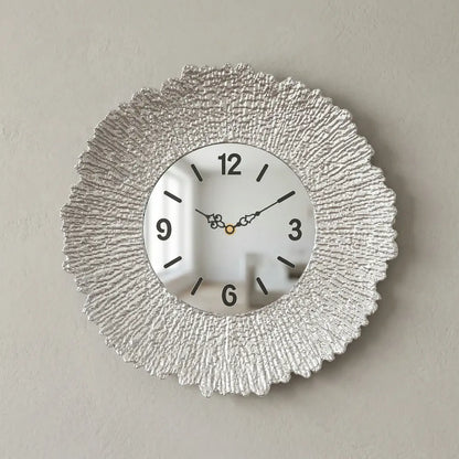 Minimalist Wall Clock alternate angle — ABS frame with HD glass lens | Casa Norex