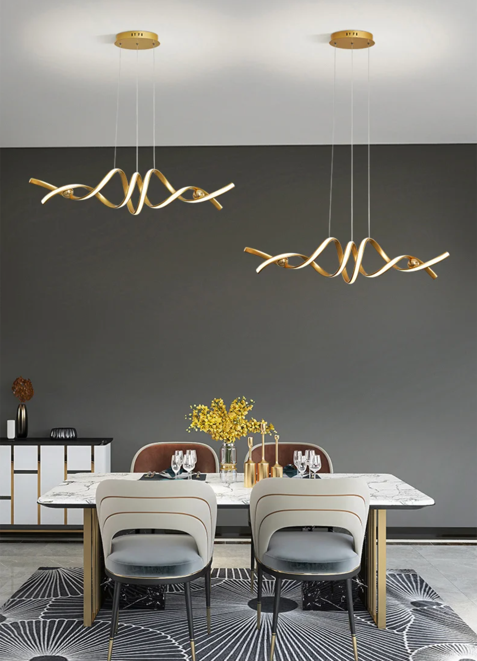 NEO Bruk pendant light certification and specs chart — Casa Norex