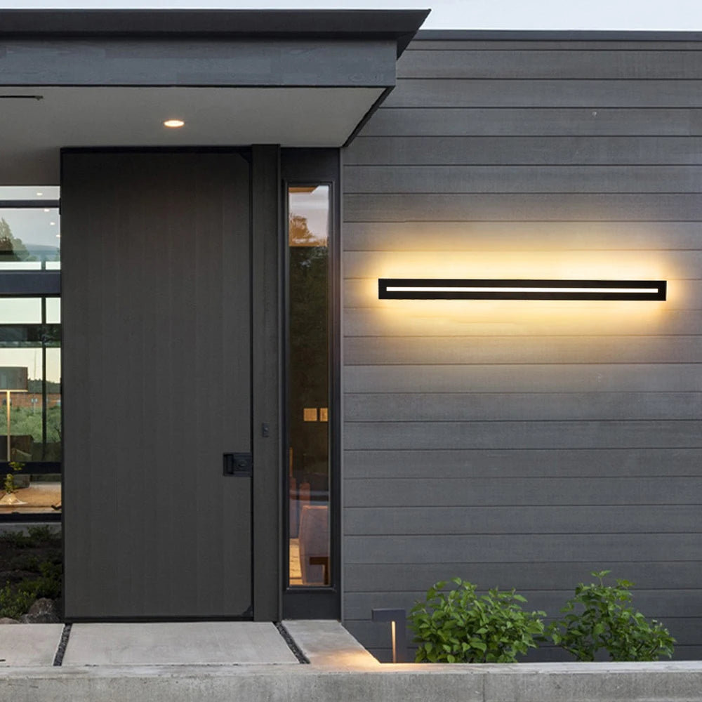 Outdoor wall light 120cm length — cool white illumination | Casa Norex