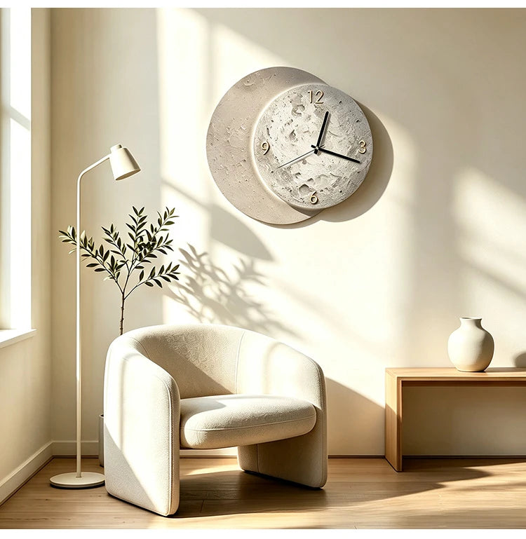 Moon Phase Wall Clock detail view 1 — Casa Norex