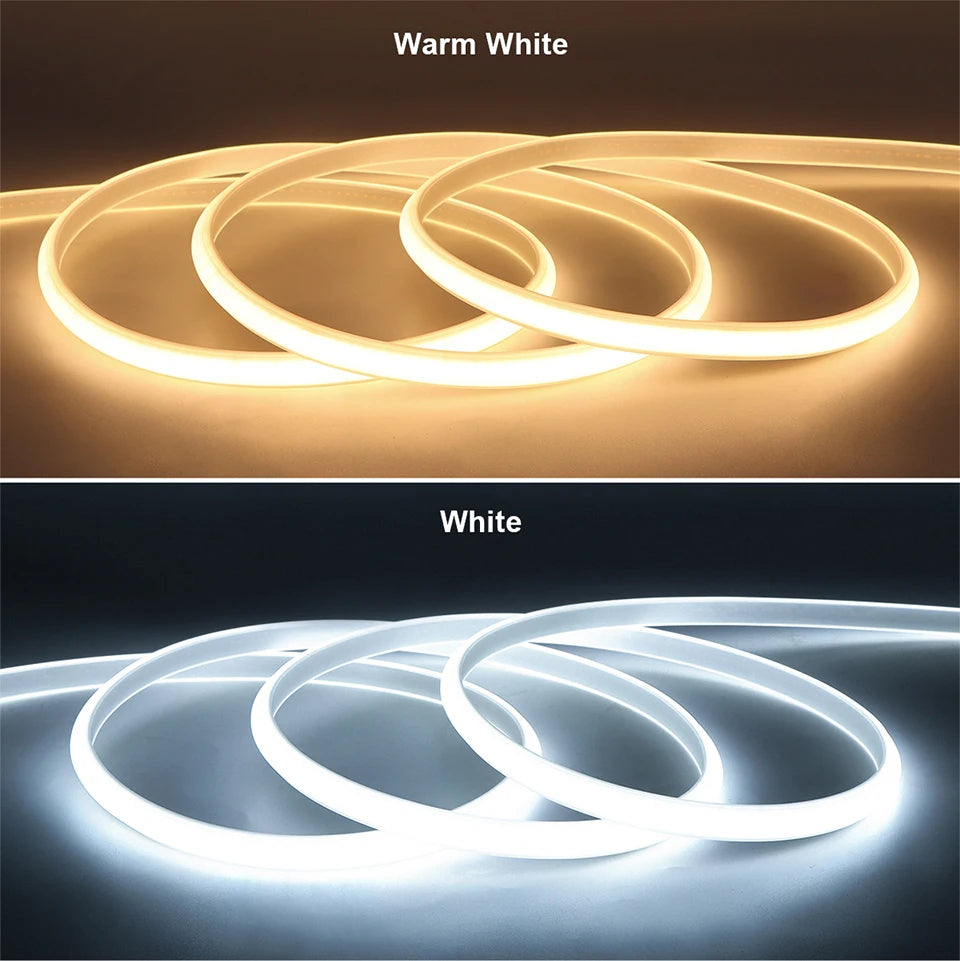 20 m COB LED strip light, AC 110V US plug — Casa Norex