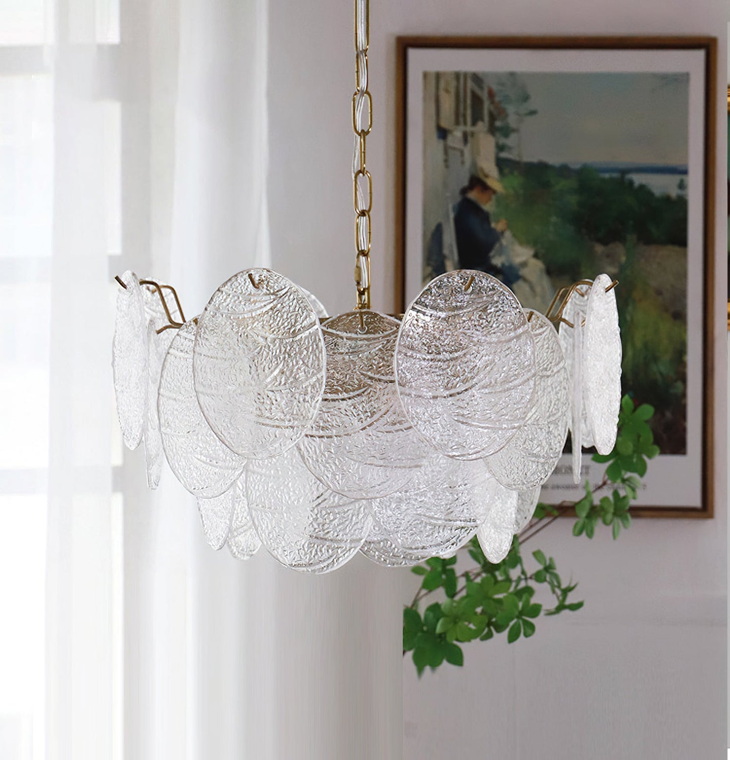 Seraphina Halo Chandelier