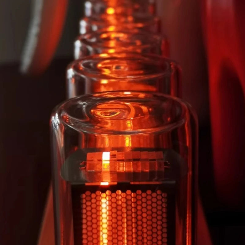 LED Vacuum-Tube Desk Clock