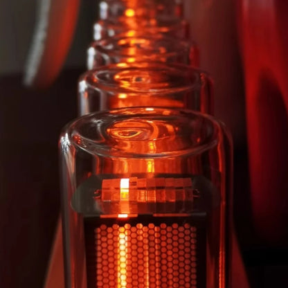 LED Vacuum-Tube Desk Clock