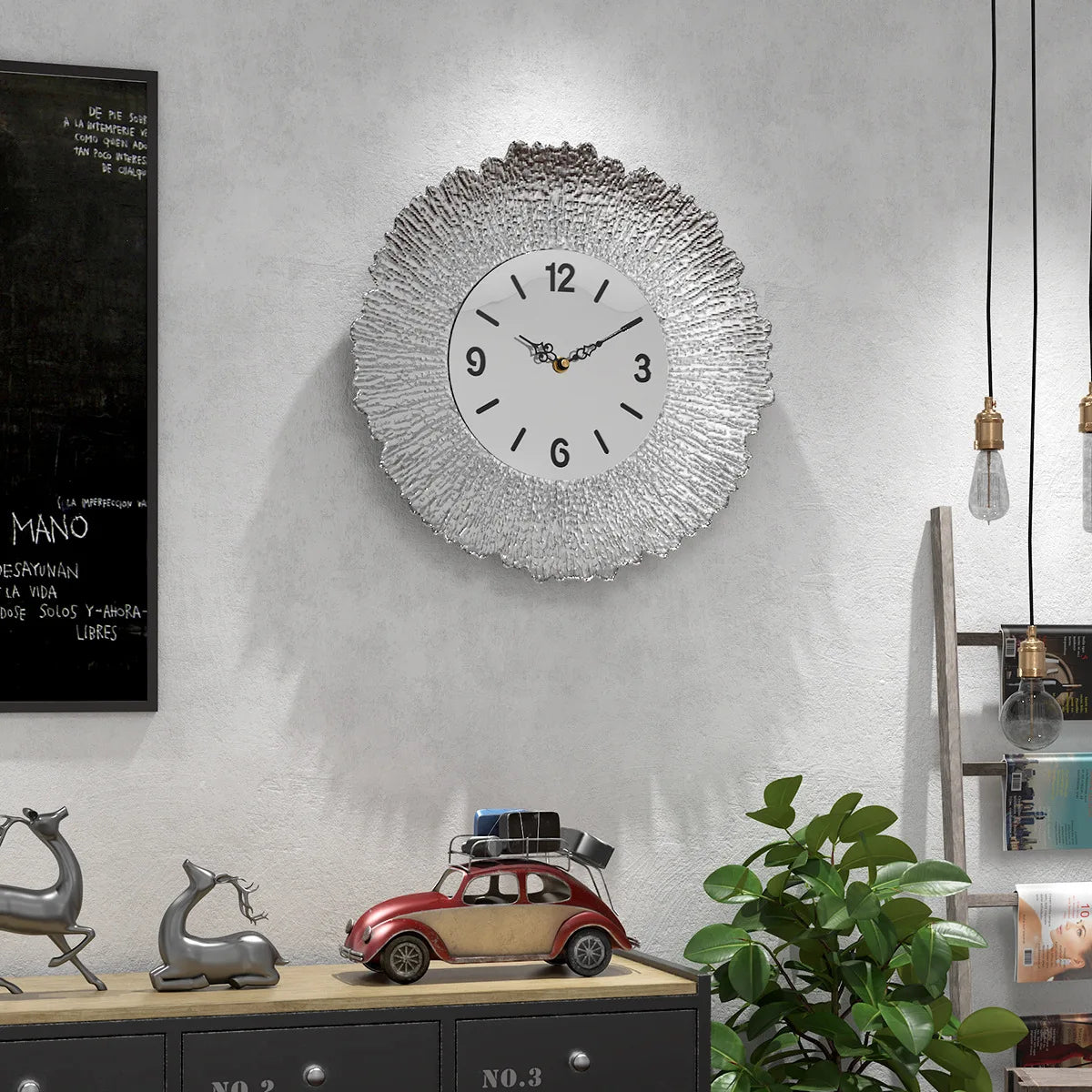 Minimalist Wall Clock detail view 12 — Casa Norex