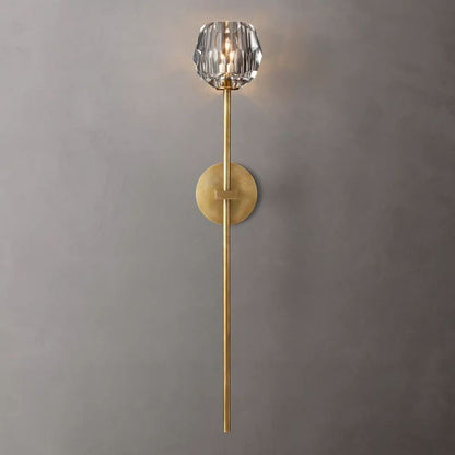 Boule glass sconce bedroom lifestyle shot — Casa Norex