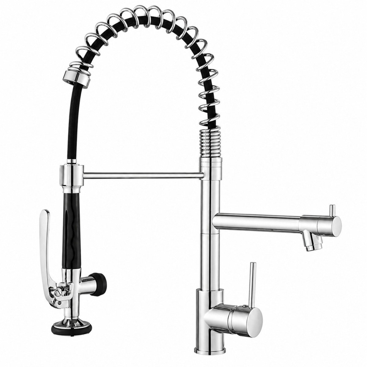 Kingswood Pull-Out Kitchen Faucet — ceramic disc cartridge | Casa Norex