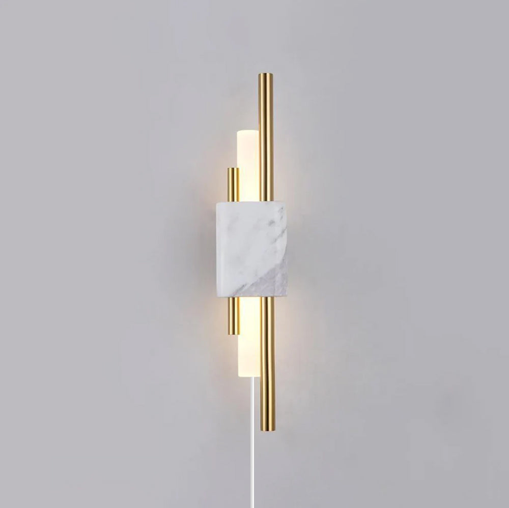 Tanto wall lamp in modern bedroom setting warm glow - Casa Norex