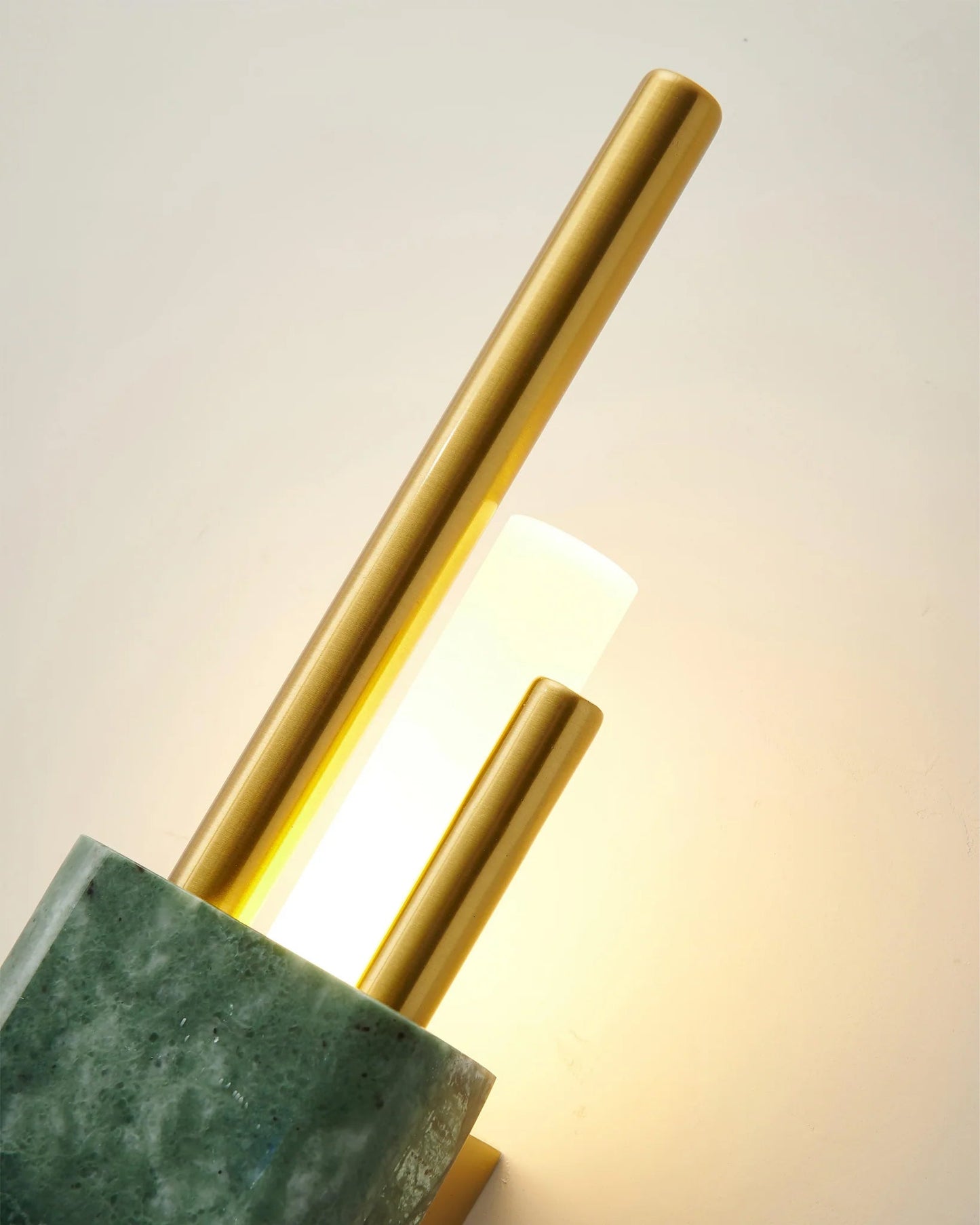 Tanto marble wall sconce installed living room corridor - Casa Norex