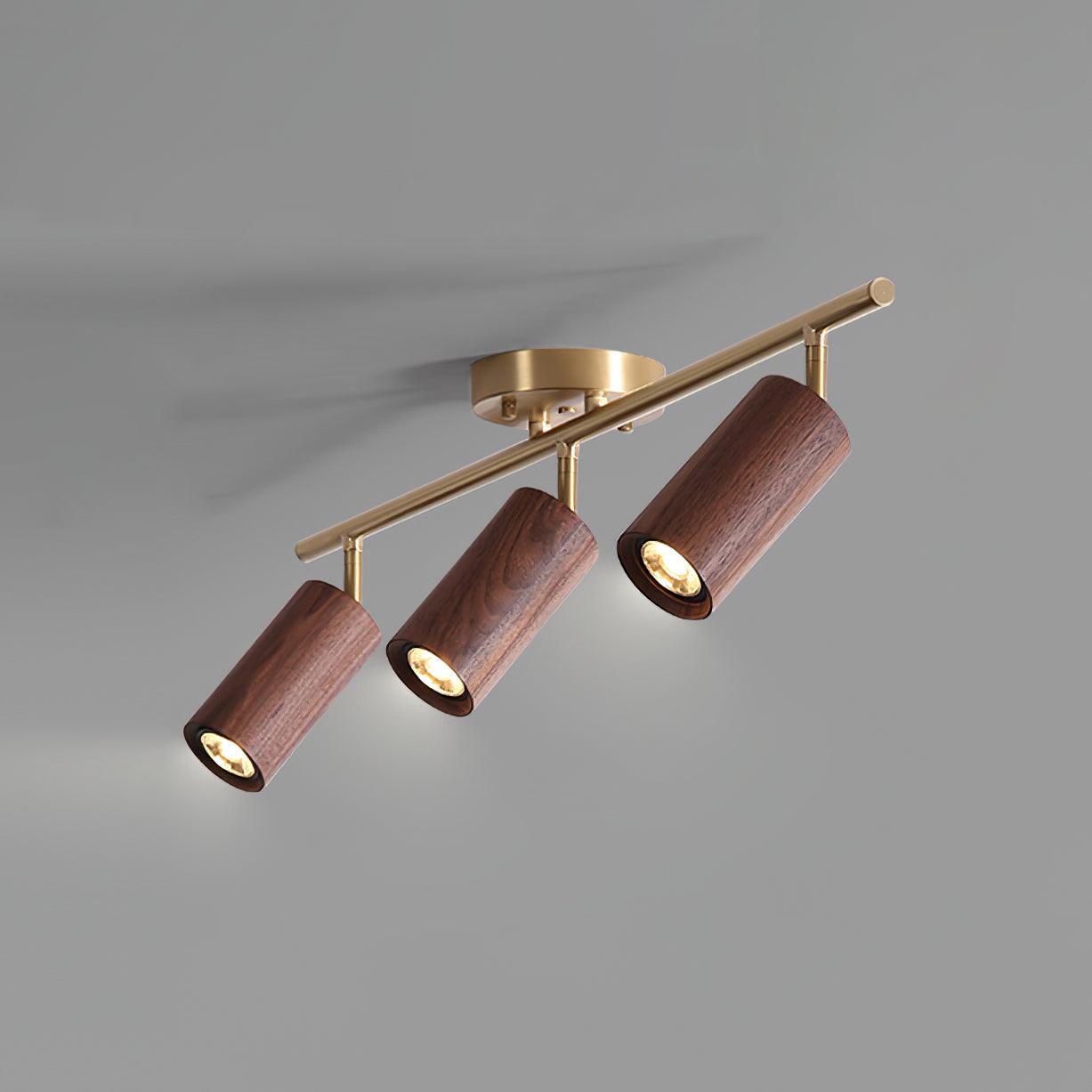 Thio track bar lighting installed bedroom ceiling - Casa Norex
