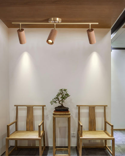 Thio Wooden Track Lighting