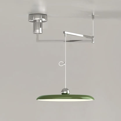 Close-up of acrylic shade on Tizio pendant lamp | Casa Norex