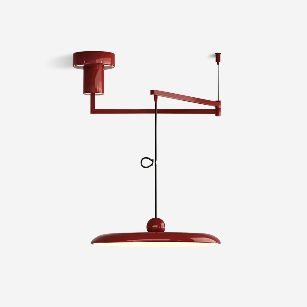 Tizio pendant lamp sloped ceiling installation — Casa Norex