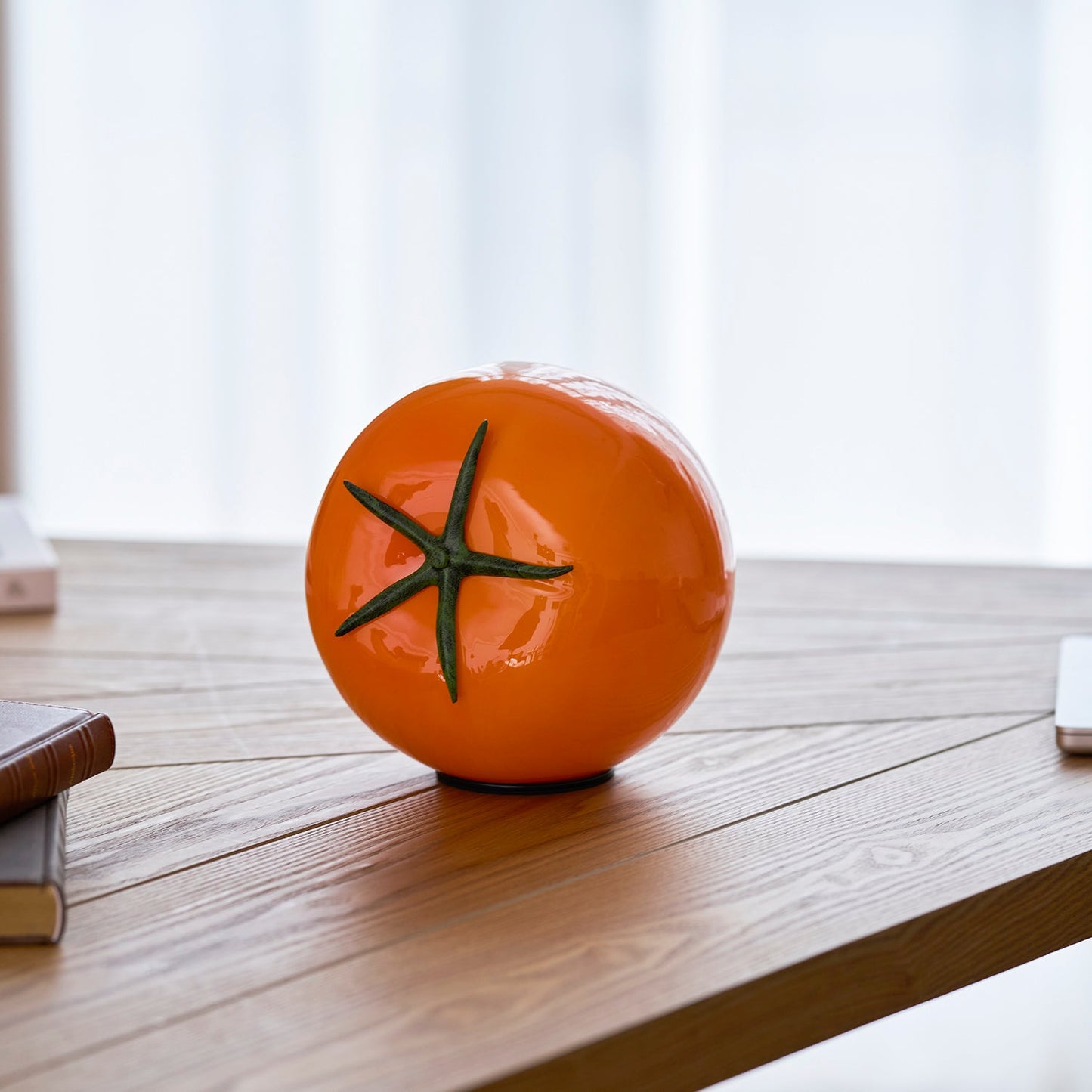 Tomato Glass Table Lamp
