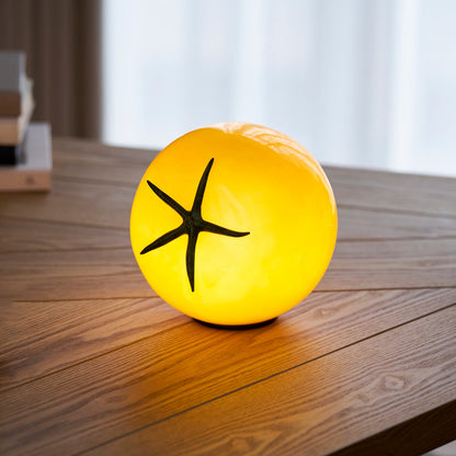 Tomato Glass Table Lamp