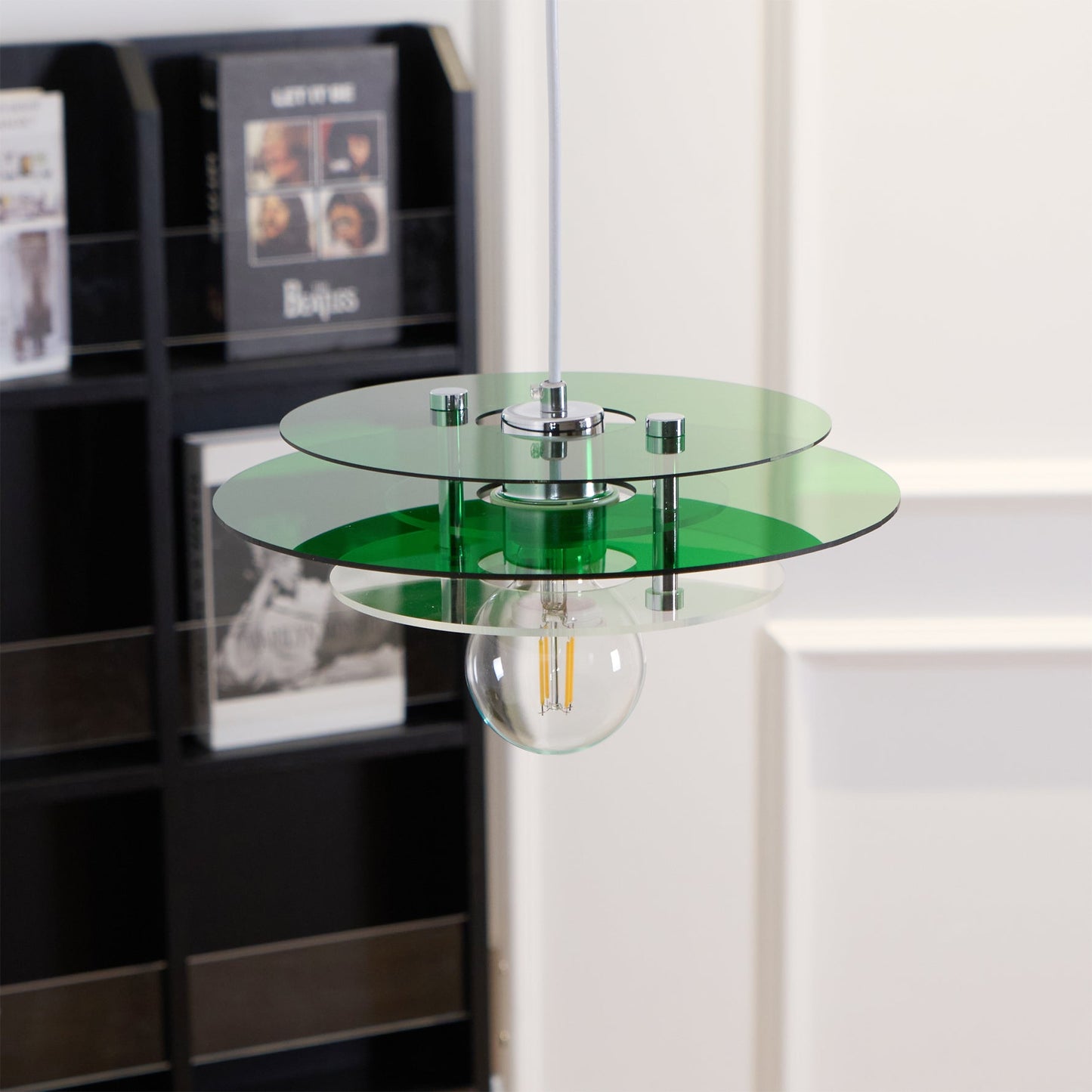 Triple Disc Pendant Light