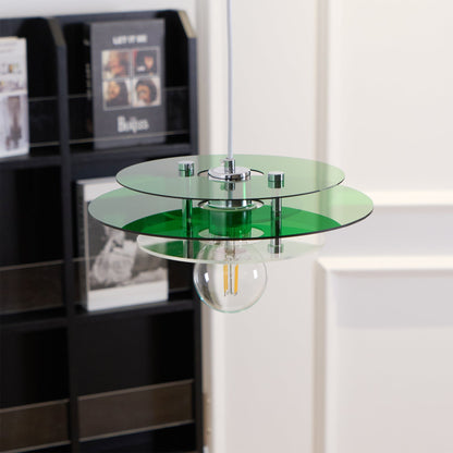 Triple Disc Pendant Light