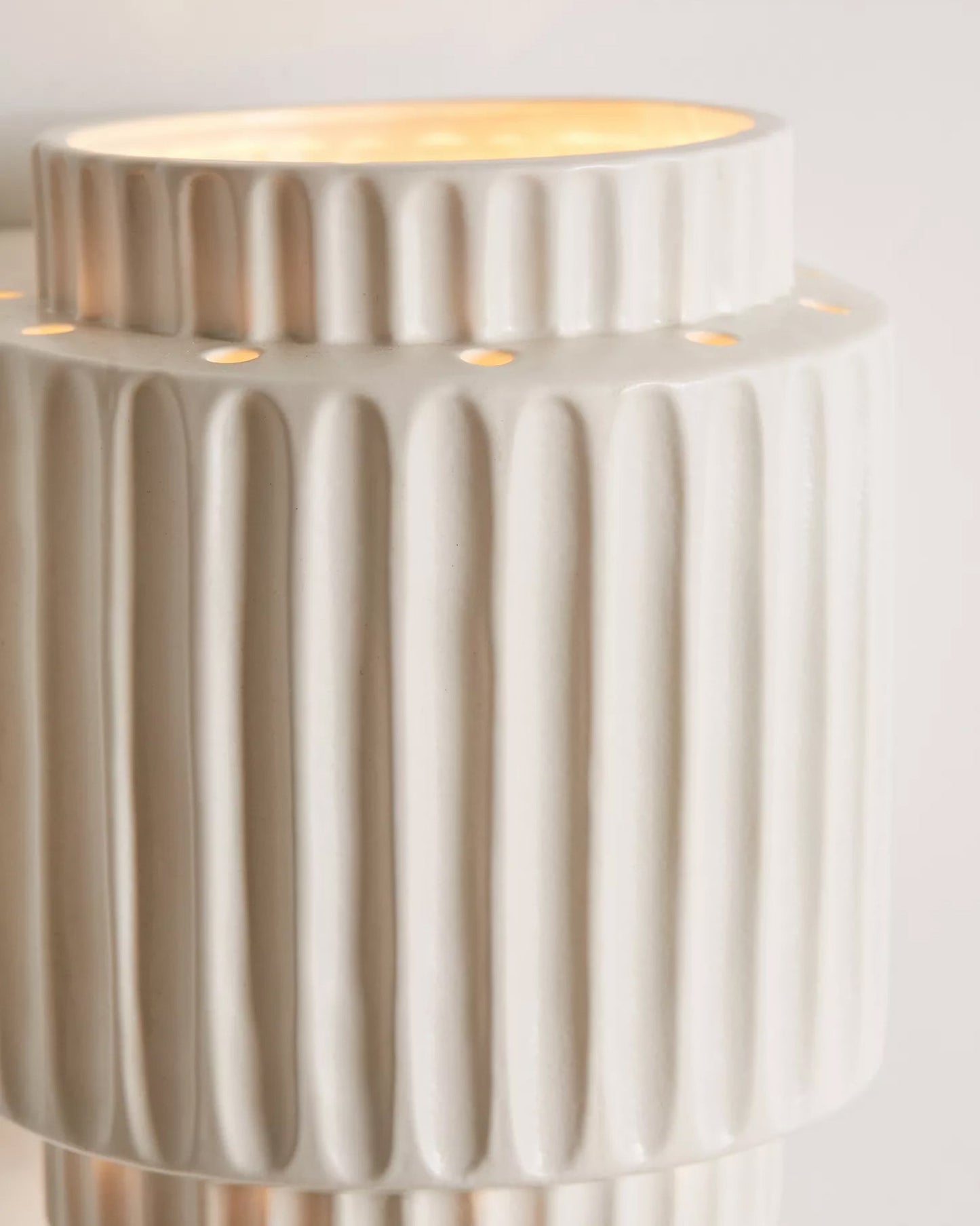 Tristan resin wall lamp hallway accent - Casa Norex