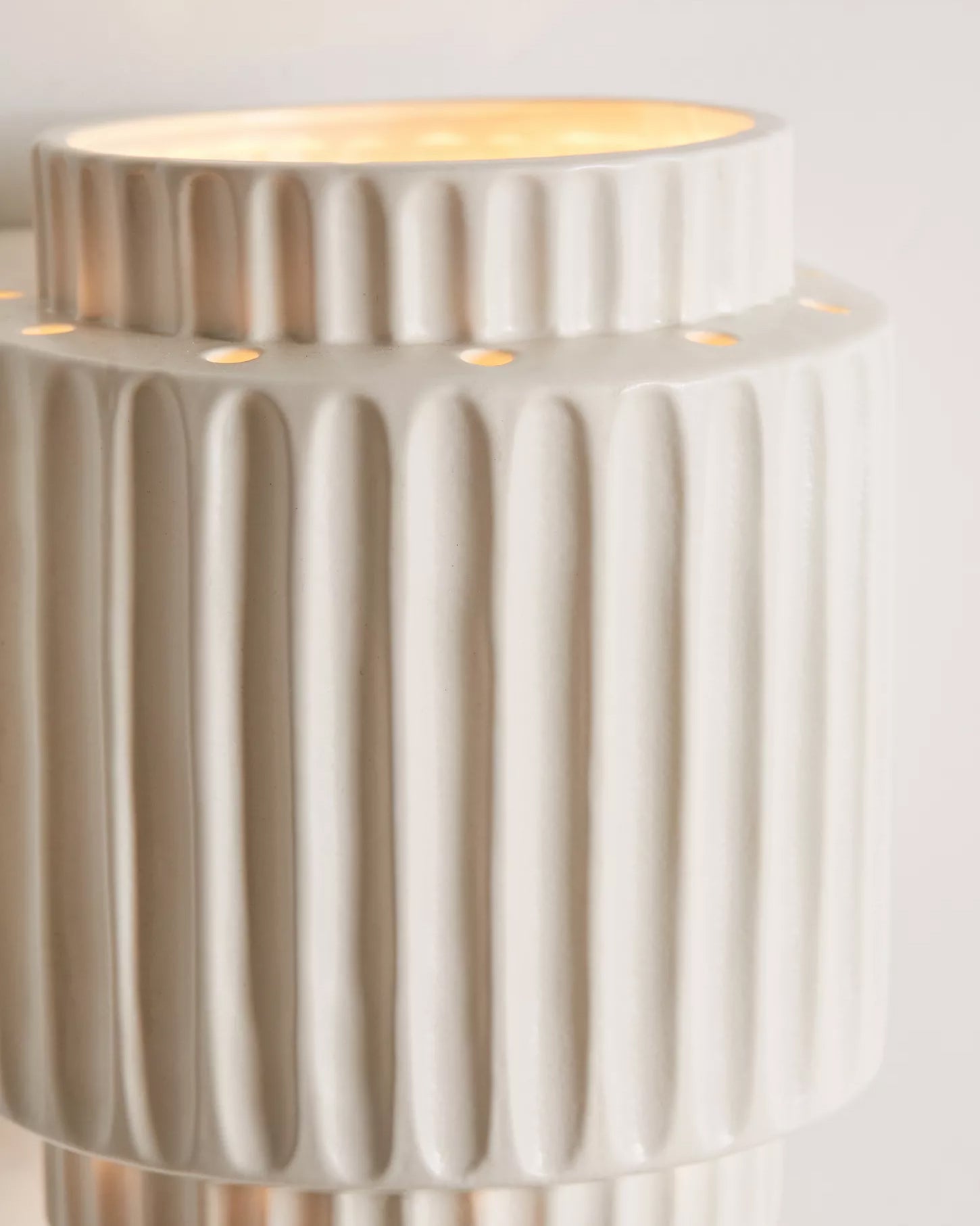 Tristan resin wall lamp hallway accent - Casa Norex