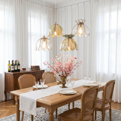 Turrella Glass Pendant Light