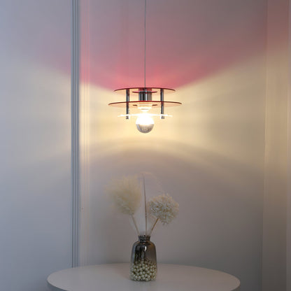 Triple Disc Pendant Light