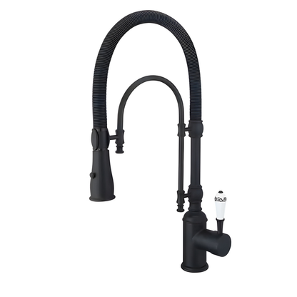 Ironvale Industrial Pull-Down Kitchen Faucet — ceramic disc valve | Casa Norex