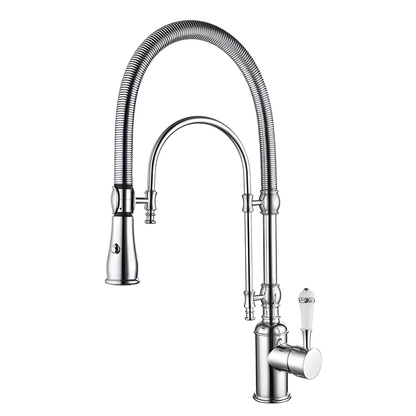 Ironvale Industrial Pull-Down Kitchen Faucet — 360° swivel design | Casa Norex