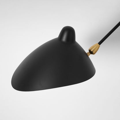 Multi Arm Spider Plug In Wall Lamp