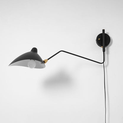Multi Arm Spider Plug In Wall Lamp
